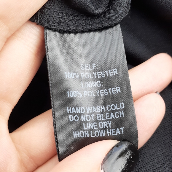 Lulu's Black/Yellow Floral Boho Mini Trumpet bell Sleeve Dress SZ S - Picture 7 of 9